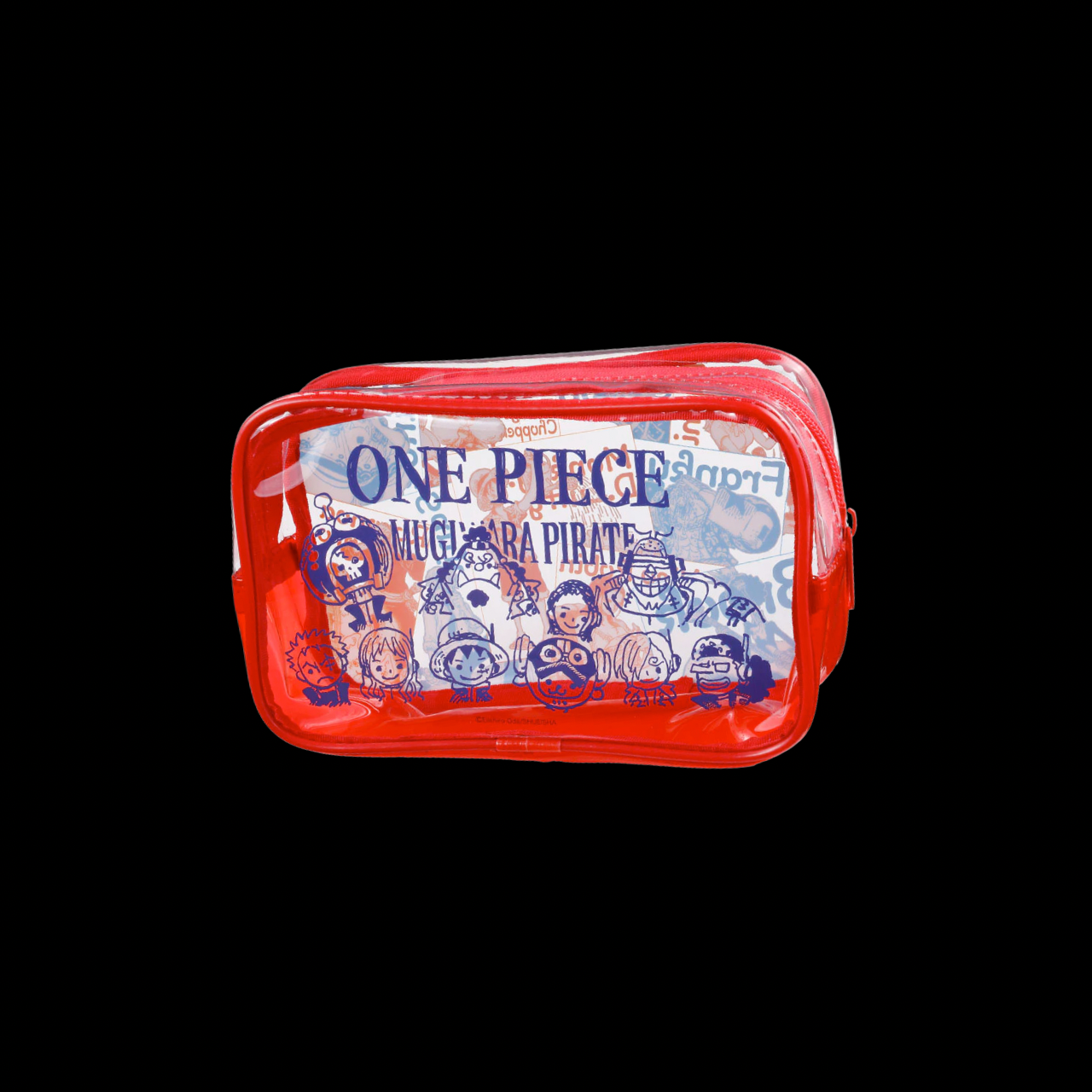 "ONE PIECE" clear pouch