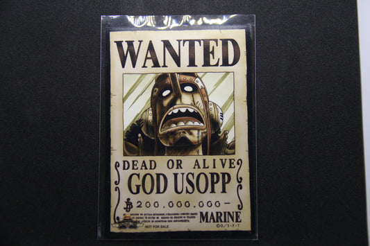 ONE PIECE - GOD Usopp - Wanted