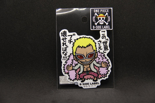 ONE PIECE - Doflamingo - B SIDE LABEL