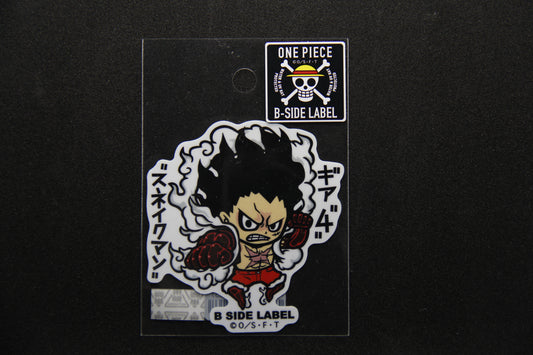 ONE PIECE - Luffy Gear 4 "Snakeman" - B Side Label