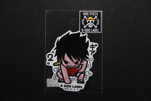 ONE PIECE - Luffy Gear 2 - B Side Label