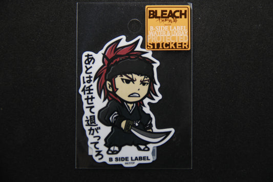 BLEACH - Renji Abarai - B SIDE LABEL